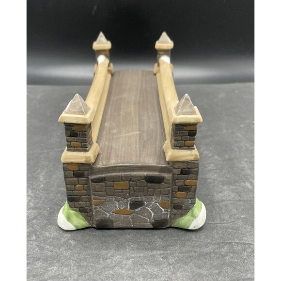 Vintage Dept 56 Stone Train Tressel #5981-1 Heritage Village Collection In Box - Picture 4 of 12